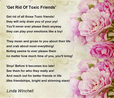 poems about toxic friends